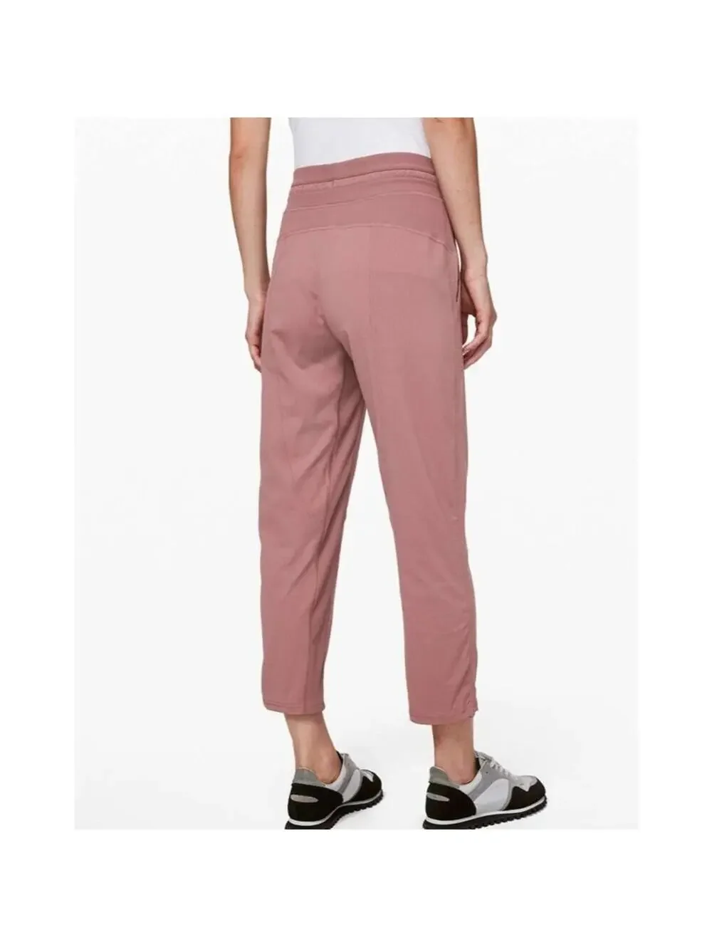 Lululemon Women's Dance Studio Crop Pants Red Dust 2 Yoga